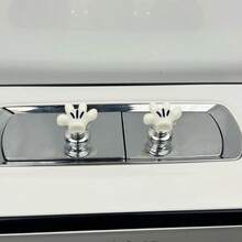 Cartoon Cute Disney Toilet Flush Button Presser, Long Nail Toilet Tank Pressing Aid, For Dorm, Home Use, Perfect Gift For Girls, Back To School, Halloween And Christmas - Toilet Flush Button (Style Random) - View 6