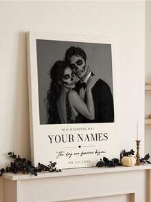 1/2/4pcs Customizable Wall Art, Any Photo Can Be Customized, Multiple Size Options Available, Suitable For Room Renovation, Soft Decoration Salon, Housewarming Party, Ideal Gift For Friends, Father, Mother, Family, Suitable For Party, Birthday, Theme Event - Multicolor 1 - View 9