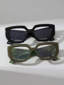 2 Pieces (Olive Green + Black)