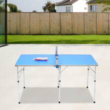 Ping Pong Tisch Tischtennis Tisch Klappbarer Tisch - 1 Stk. - Übersicht 8