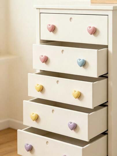 6/4/1pc Floral Mushroom Drawer Pulls Decorative Ceramic Cabinet Knobs Vintage Flower Vanity Handles Cute Furniture Hardware Pulls Suitable For Kitchen Cabinets Wardrobes Closets Drawers Door Decoration Home Renovation Accessories