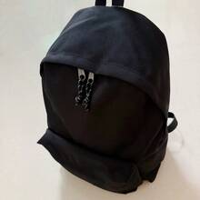 Multipurpose Small Backpack - Plum Red - View 6