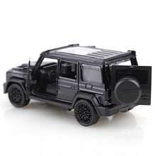 1pc (Bagged) Zinc Alloy Toy Car, Square Off-Road SUV Style, High-Quality Alloy Casting, Spring Function, Children's Toy, Suitable For Boys Aged 3+, Gift - Multicolor - View 7