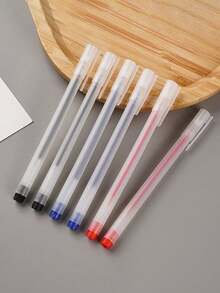 10pcs Translucent Matte Red Needle Pens, Fine Tip Drawing Pens, Smooth Line Flow With Uniform Lines, Suitable For Back To School Classroom Hand-Drawn Notes Outlining, Christmas Illustration Contour Drawing, Halloween Theme Line Art Pattern Sketching, Hand-Drawn Stationery Short Video Promotion - Red - View 4