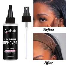 118ml/4fl.Oz Fast-Acting Double Layer Lace Wig Glue Remover Spray - Suitable For Hair Extensions Tape And Hair Glue Residue | Gentle And Non-Irritating, No Oily Residue | Easy To Clean, Suitable For All Wigs - 118ml - View 4