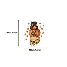 50Pcs Retro Halloween Stickers, School Supplies Back To School, Decor Notebook Water Bottle Luggage, Student DIY, Birthday & Back To School - Multicolor - View 3