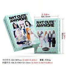 45 بطاقة LOMO قابلة للجمع من ألبوم NOT CUTE لنجوم K-POP - متعدد الألوان - مشاهدة 3