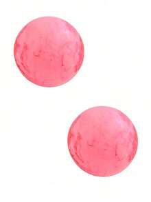 1pc Pilates Ball Small Fitness Ball, 9 Inch (Approx. 22.9 Cm) Barre Ball, Mini Soft Yoga Ball New Style Multi-Color Optional, Stable Fitness, Abdominal, Core, Home Gym And Office Small Fitness Ball, Mini Pilates Ball, Anti-Burst Anti-Slip Mini Yoga Ball, Stable, Fitness, Stretching And Core Strength Training Soft Pilates Ball Home Training Ball, Anti-Burst And Anti-Slip, Inflatable Straw, Core Training - Multicolor - View 14