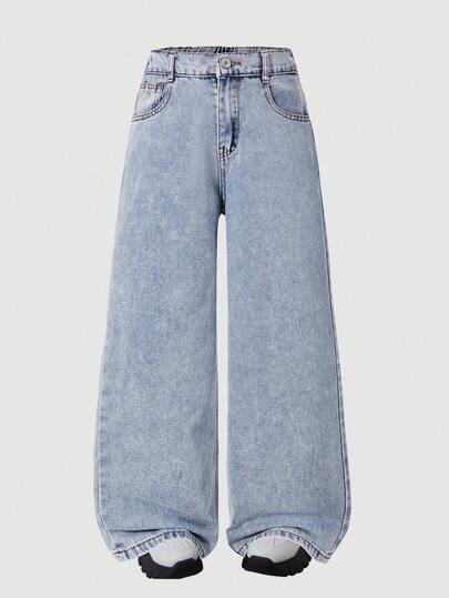 Girls' Summer Denim Jeans, Fashionable New Style