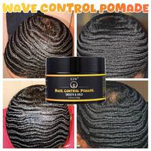 Pomade Alami untuk Rambut Pria dengan Daya Cengkeram Kuat dan Gelombang Berlapis - Krim Rambut Mudah Dicuci, Mengandung Minyak untuk Kelembapan, Kontrol, dan Kilau Halus - Pomade Pengontrol Gelombang - View 2