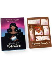 1 Box High-Vibration Oracle Deck – 44 Spiritual Oracle Cards For Spiritual Guidance, Chakras, And Meditation – Wellness Gift, Positive Energy - Multicolor - View 3