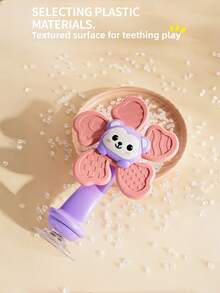 Infant Rattle Set, High Chair Toy, Grip And Rotate, Interactive Developmental Infant Tray Toy, Newborn Gift, Children, Baby Teething Relief Chewing Toy, Boys And Girls - Multicolor - View 6