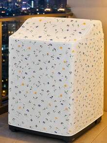 Thickened Printed Sun Protection Washing Machine Cover, Household Washing Machine Drum Cover, Washing Machine Dust Cover - Multiple Styles Available, Suitable For Washing Machine Dust Cover, Protective Cloth, Dryer Cover - Multicolor - View 14