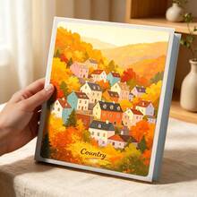 1pc Photo Album For 4*6inch Photos, Large Capacity, Full Landscape Slip-In Design, 6 Inch 200 Photos, Suitable For Preserving Casual Life Moments And Travel Scenery - A - View 8