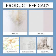 Wall Stain & Mold Remover, Universal For Kitchen & Bathroom Walls, Gentle & Non-Damaging, Powerful Mold & Grease Removal, Fast Deep Cleaning, No Residue - C - View 4