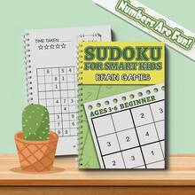 Sudoku Puzzle Notebooks, Beginner To Challenge Number Grid Logic Games, Brain Training, Math Thinking, Concentration & Problem-Solving Practice, Daily Logic Reasoning, Screen-Free Learning For Home, Classroom, Travel & Quiet Time - Sudoku Difficulty Level - View 2