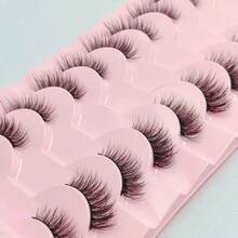 Black Terrier 10 Half Cut False Eyelash, Mixed Blood Natural Thick Stereoscopic Girl Group Manga Devil Eye Tail Eyelash - View 2