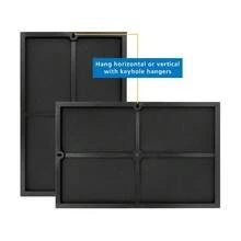 Stylish 12x18 Inch Black Front-Loading Picture Frame Set – 2-Pack For Easy Photo Display & Quick Updates - 2 - View 6