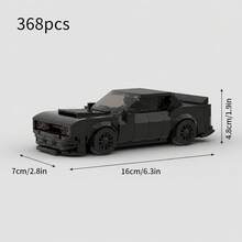 MIKEMENG 369/307/330/307/368/382 PCS Classic MOC Building Blocks Racing Car Set, Adult DIY Assemble Car Toy Model, Suitable For Collection, City Tech Champion Cup Series, Perfect As Birthday, Halloween, Christmas Gift For Boyfriend, Husband - Model - View 13