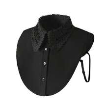 1pc Minimalist Elegant Hollow Fake Collar, Women's Fashion Versatile Sweatshirt, Suitable For Daily Wear - Multicolor - View 13