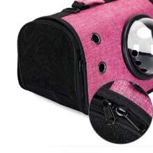 Portable Dual-Shoulder Cat Pet Bag Dog Backpack Outdoor Dog Book Bag Space Capsule For Teddy And Corgi - Multicolor - View 8