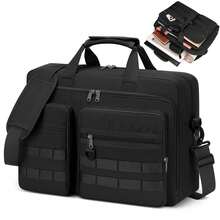 NEWHEY Professional Messenger Bag For Men 15.6 /17.3 Inch, Laptop Bag, Waterproof Polyester, Computer Bag Business - Multicolor - View 2