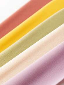 6 Pairs Women's Ice Silk No Show Socks Non Slip Invisible Liner Socks Multi Color For High Heels Flats All Season Daily Wear For Daily Halloween - Multicolor - View 10