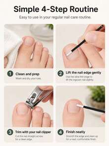 5Pcs/1Set Ultra-Thin Deep Groove Nail Clipper, Nail Trimming Auxiliary Tool For Men And Women - One Size - View 9