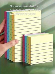 400pcs Sticky Notes Set - Vibrant 4-Color Combination, Easy To Use, Efficient Recording And Organizing - Suitable For Students, Office And Home Use (Multiple Options Available) - Multi-color - View 11