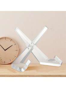 Clear Acrylic Display Stand, Suitable For Tea Snacks, Artworks, Photos, Souvenirs, Plates, Vinyl Records, Can Be Used As Artwork Display Stand, Photo Frame, Recipe Holder - Clear - View 5