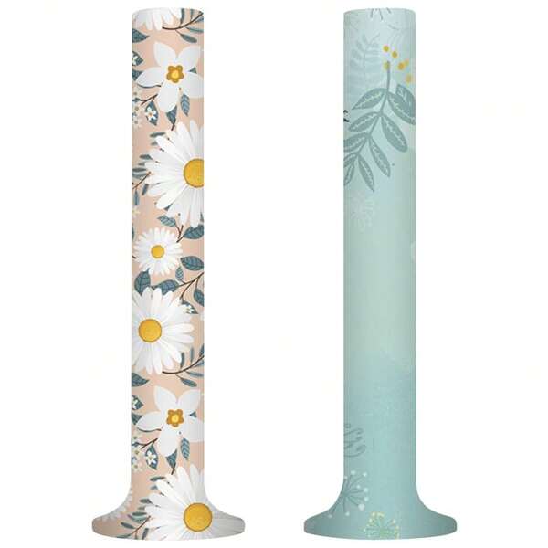 Tower Fan Dust Cover, Vertical Fan Dustproof Protection Cover For 39-53 Inch, Household Stand Fan Romantic Daisy Pattern Decorative Cover