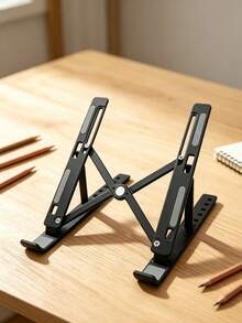 1 buah Dudukan Laptop, Dudukan Laptop Lipat dan Dapat Diatur untuk Meja, Dudukan Laptop Lipat & Dapat Diatur, Dudukan Meja untuk Cooler Pad Notebook, Dudukan Tablet Portabel Universal yang Dapat Diatur, Cocok untuk Semua Laptop - beraneka warna - View 9