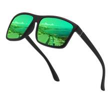 1 Pair Men's Rectangular Full Frame Decorative Glasses, Coated Lenses, Suitable For Driving, Travel, Leisure And Outdoor Wear - Multicolor - View 10