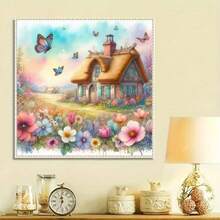 1pc DIY 5D Diamond Painting Kit, Suitable For Adults And Beginners, Craft Supplies, Applicable For Living Room, Bedroom, Office, Wall Decor Art - round diamond - View 3