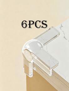 6pcs/4pcs/1pc Transparent Corner Protectors - Thickened Design For Sharp Corners - Pet- Anti-Collision Furniture Edge Guards For Tables, Chairs, Beds - Prevent Bumps - Multicolor - View 15