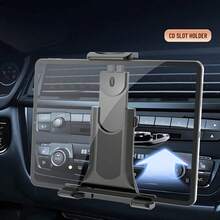 Car CD Slot Tablet & Phone Holder, Adjustable Mount, ABS Material, Compatible With 4-14 Inch Tablets And Phones - Tablet Stand - View 6