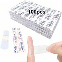20/50/100/300pcs Clear Waterproof Adhesive Bandages Bulk - Multicolor - View 8