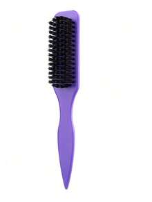 Boar Bristle Beard Comb, Beard Brush, Oil Hair Styling Comb, Hair Cleaning Brush, Flyaway Brush - Multicolor - View 7