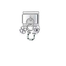 Elegant Single-Section Module With Italian Bracelet Pendant DIY Jewelry Making Kit, 306 Stainless Steel Single Pendant Airplane-Heart Lock And Flower Butterfly Multi-Function Jewelry Pieces Suitable For Everyone To Create Fashionable Bracelets And Other Personalized Creative Jewelry - Multicolor - View 18