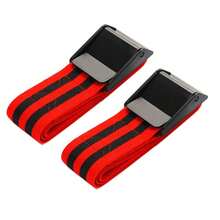 1 Pair Adjustable Thigh And Arm Elastic Blood Flow Restriction Bands, Comfortable Compression Straps For Blood Flow Restriction Training, Suitable For Arms And Thighs - Multicolor - View 13