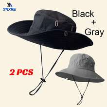 XAXRE Unisex Bucket Hat Summer, Outdoor Mountain Climbing Sun Hat, Summer Camping Hiking Travel Gift UV Protection Visor Cap - Multicolor - View 13