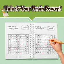 Sudoku Puzzle Notebooks, Beginner To Challenge Number Grid Logic Games, Brain Training, Math Thinking, Concentration & Problem-Solving Practice, Daily Logic Reasoning, Screen-Free Learning For Home, Classroom, Travel & Quiet Time - Sudoku Difficulty Level - View 3