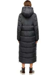 Plus Size Down Coats - Gray-303 - View 4