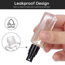 Set Of 10 Pieces Of 10ml For Travel Perfume, Portable Glass Perfume Bottle With Funnel, Pocket-Sized Cologne Vaporizer For Dispensing Perfumes And Cosmetics - Multicolor - View 3