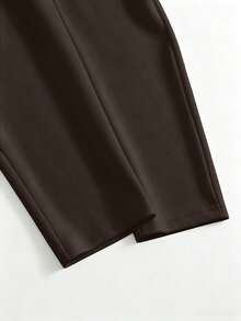 Maternity Jumpsuit Fashion Sporty Comfortable Loungewear - Coffee Brown - View 6