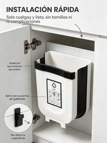 Countertop & Hanging Trash Cans - Collapsible Trash Can - View 6