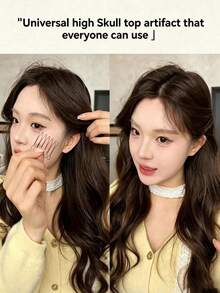Korean Style Invisible Wire Hair Clip, Deformable Fixing Hair Comb For Updo And Flyaway Hair, Bangs Hair Accessory Organizer - Multicolor - View 3