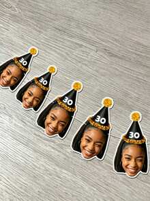 1/7/14/21pcs Customized Hanging Banner, Personalized Portrait Party Banner, Multiple Sizes, Perfect For Outdoor Gatherings, Indoor Banquets, Store Events, Home Party Decor, Personalized Scene Hanging Banner, Suitable For Gifts To Friends, Family, Colleagues, Partners, Event Organizers, Applicable For Halloween, Anniversary Events, Team Building Gatherings, Theme Dinners - Multicolor - View 8