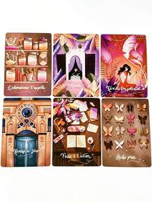 1 Box High-Vibration Oracle Deck – 44 Spiritual Oracle Cards For Spiritual Guidance, Chakras, And Meditation – Wellness Gift, Positive Energy - Multicolor - View 8
