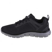 Skechers سكيتشرز تراك-برودر - أحذية رياضية سوداء للرجال - الأسود - مشاهدة 2